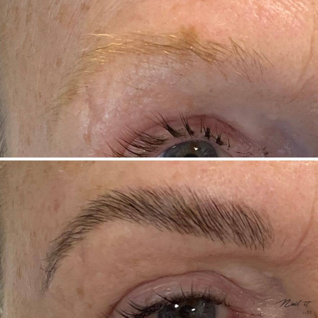 brow lift lash lift kolding nail it by mm